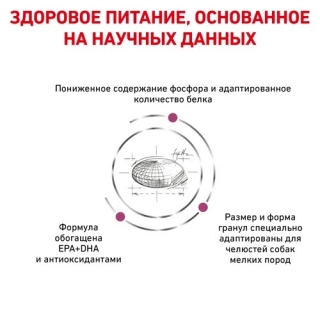 Лечебный сухой корм для собак Royal Canin Renal Small Dog (для собак до 10 кг с хронической болезнью почек)